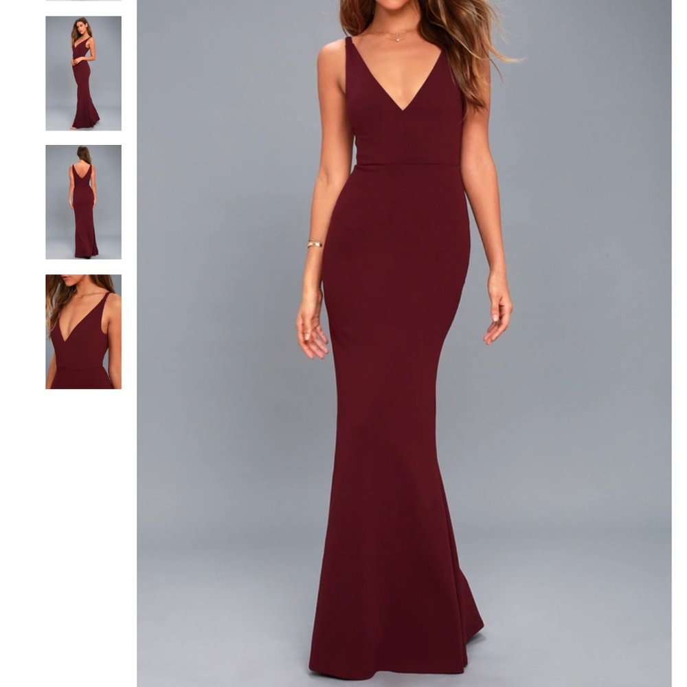 Lulu's Mermaid Maxi Dress